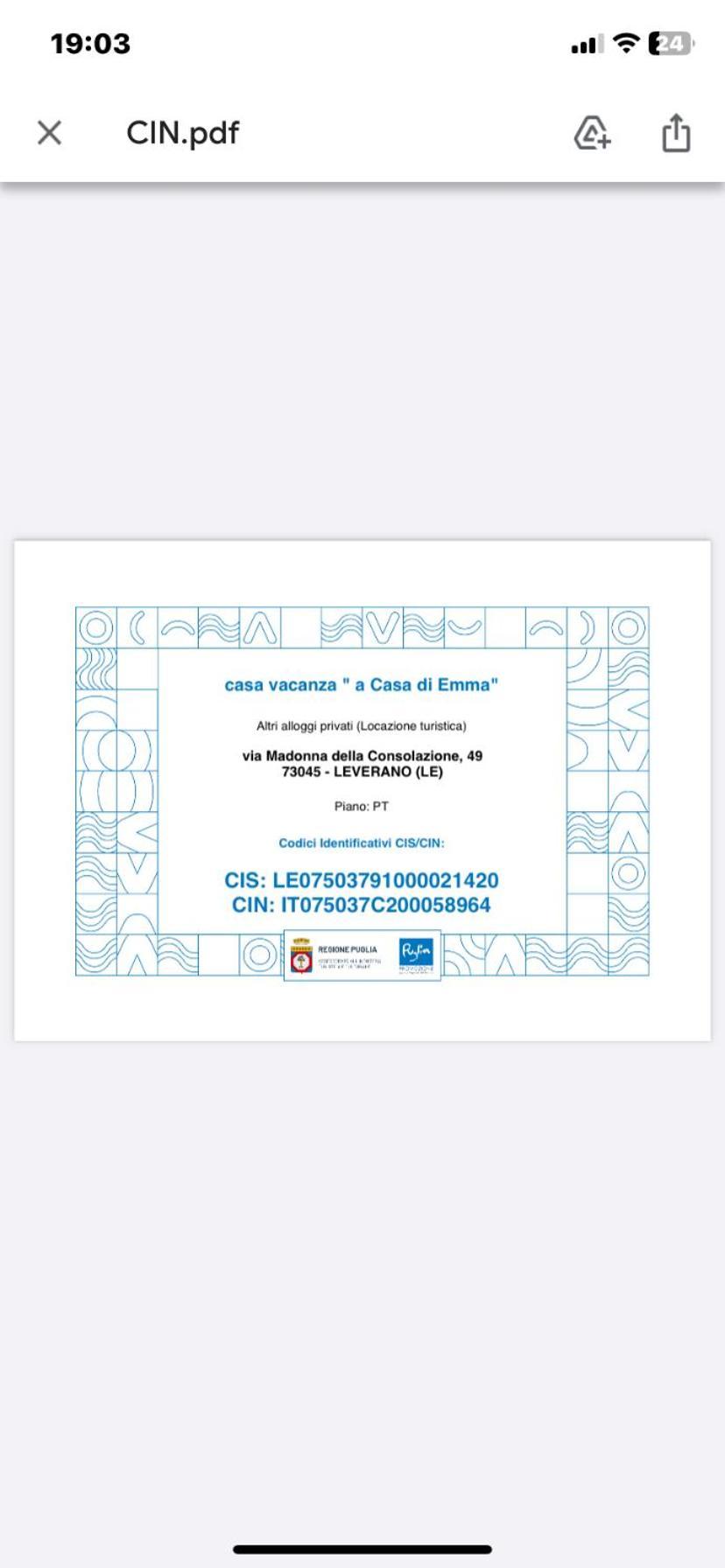 Affittasi Casa Vacanza A Casa Di Emma Леверано Екстериор снимка